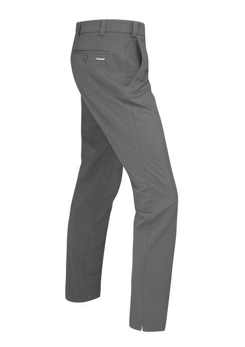 Hampton 1.1 - Dark Grey Technical Stretch Trouser - Tapered Fit