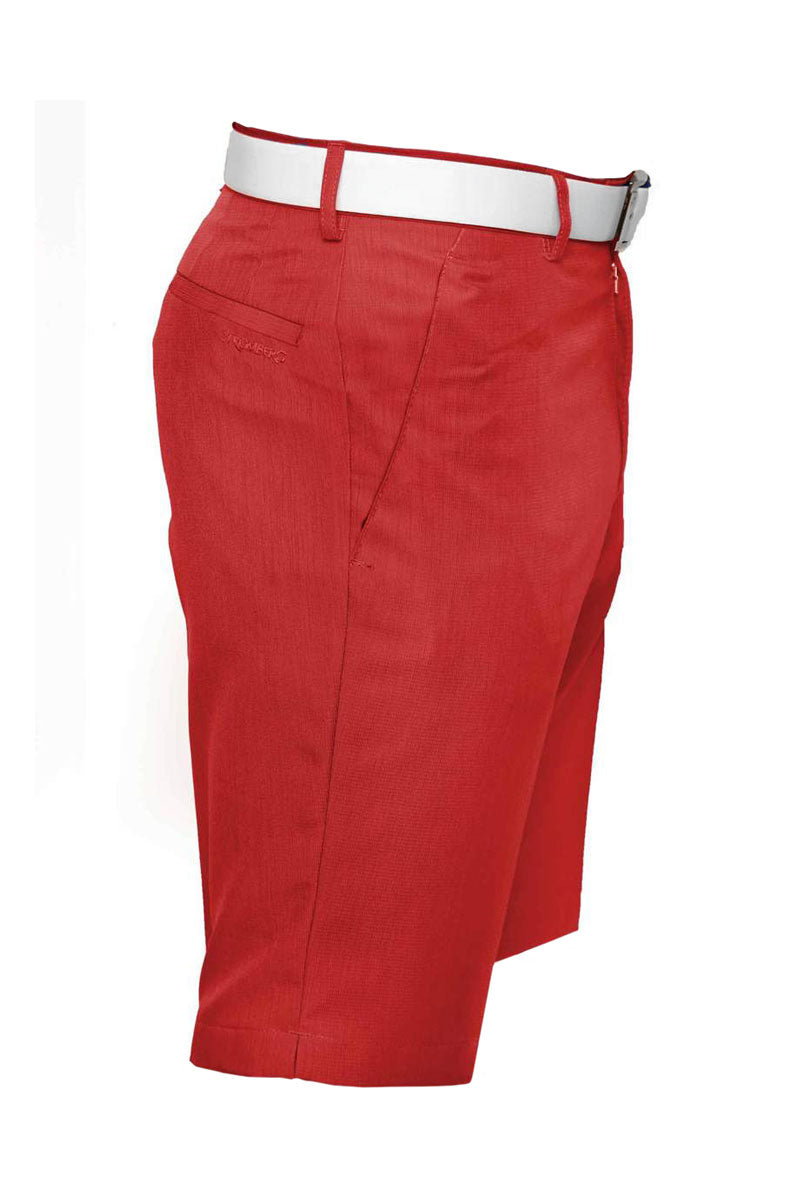 Sintra 2.3 Short - Red Technical Golf Short - Tapered Fit