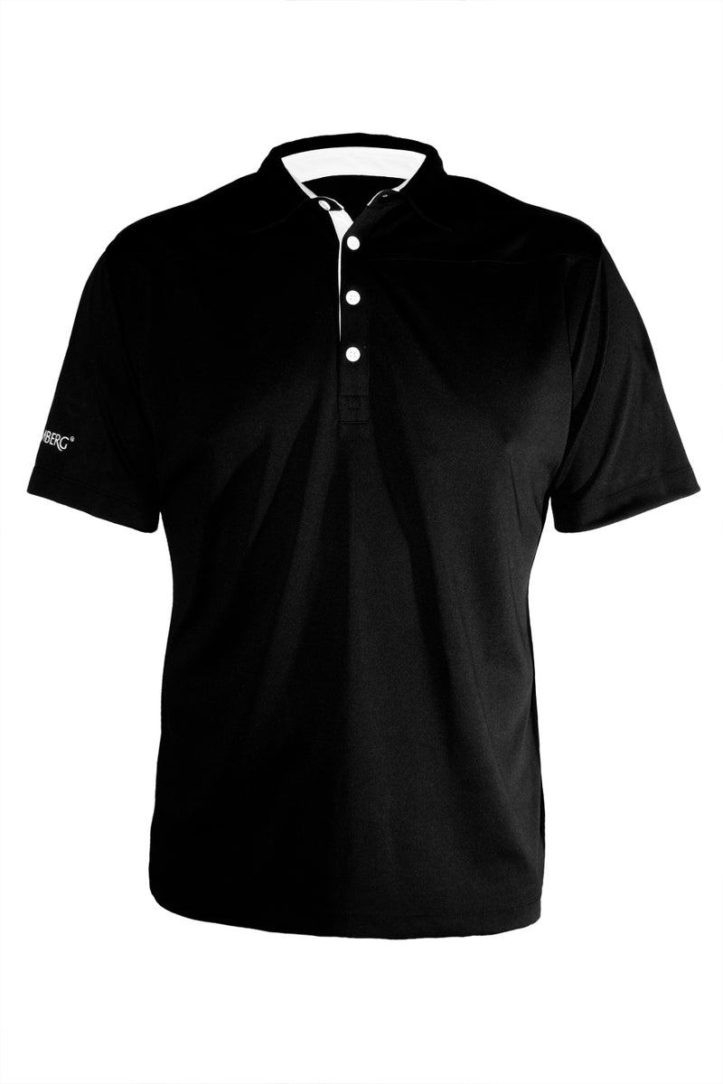 Tech Shirt - Black - Cool Dry - Moisture Managed - Fitted