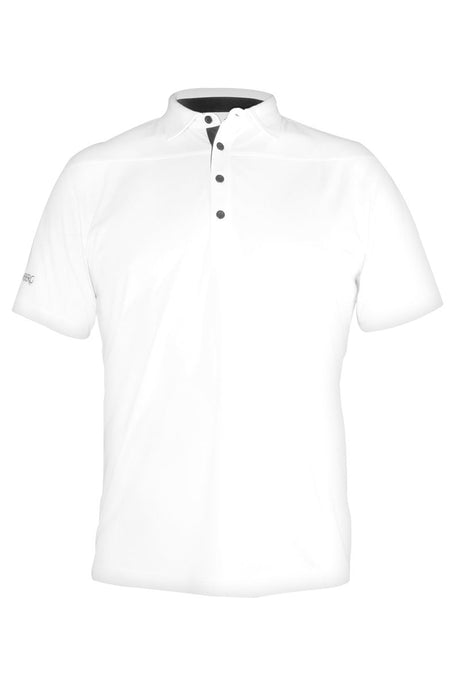 Tech Shirt 1 - White - Cool Dry - Moisture Managed - Fitted